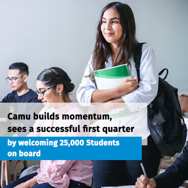 Camu builds momentum, sees a successful first quarter by onboarding 25,000 Students