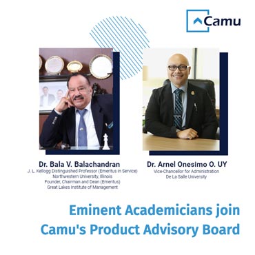Eminent Academicians join Camu’s Product Advisory Board