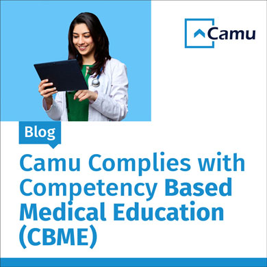 Camu Complies with Competency-Based Medical Education (CBME)