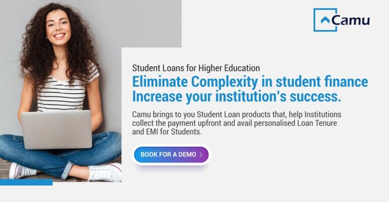 Camu offers Student Education Loan Options from the Student App