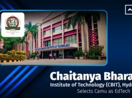 Chaitanya Bharathi Institute of Technology (CBIT), Hyderabad Selects Camu as Education Technology Partner