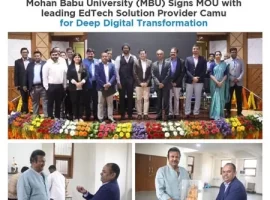 Mohan Babu University (MBU)Signs MOU with Leading EdTech Solution Provider Camu for Deep Digital Transformation