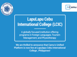 LapuLapu Cebu International College (LCIC), Philippines Goes live with Camu